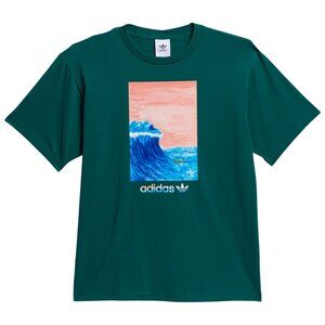 Like New adidas Originals Dill Graphic Short Sleeve Tee (green)